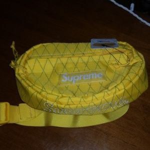 supreme yellow fanny pack